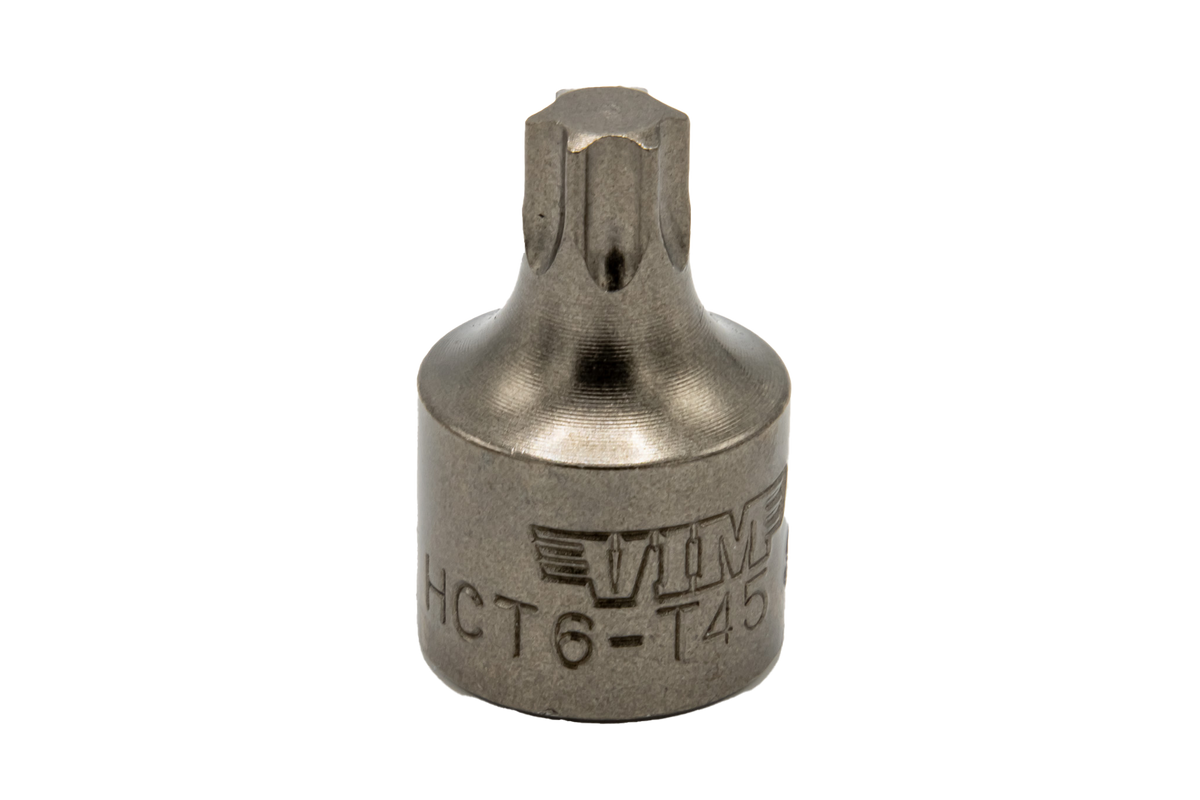 VIM Tools - Half Cut Torx One Piece Impact Driver – 3/8″ Sq. Dr. (T25–T60) - Ridge Toolbox