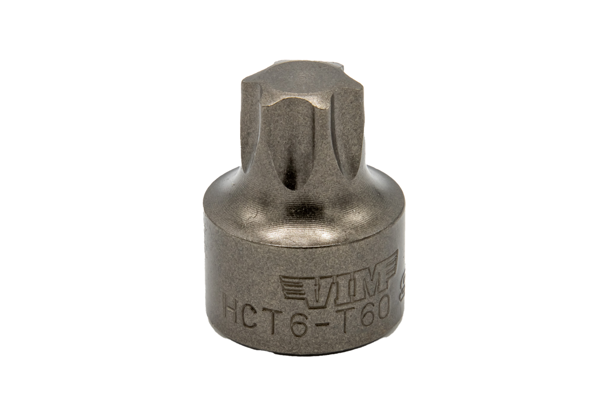 VIM Tools - Half Cut Torx One Piece Impact Driver – 3/8″ Sq. Dr. (T25–T60) - Ridge Toolbox