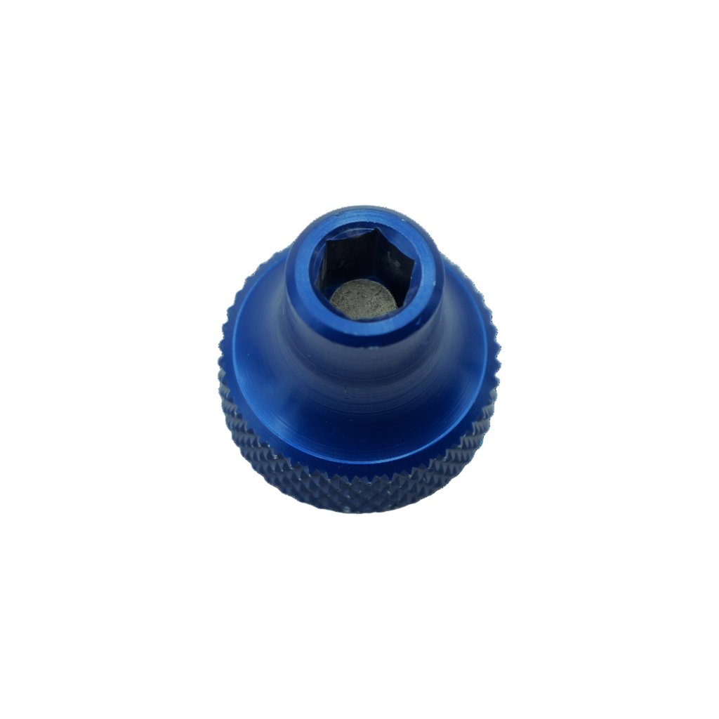 Vim Tools - 5/16″Hex Driver, Magnetic, Blue Hand Driver - Ridge Toolbox