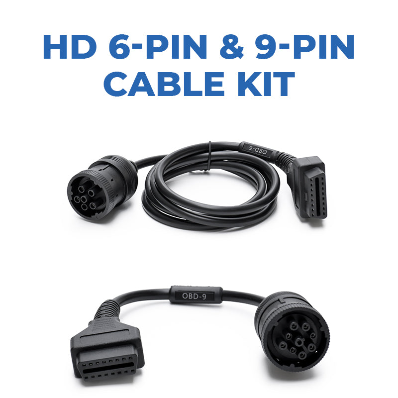 TOPDON Heavy Duty Cable Kit 6 Pin & 9 Pin - Ridge Toolbox