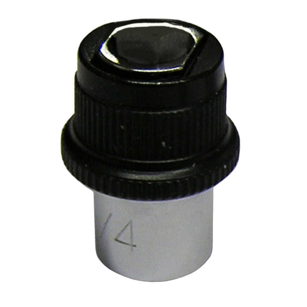 VIM Tools - 1/4″ Hex Locking Bit Socket, Square Drive (1/4″ & 3/8") - Ridge Toolbox
