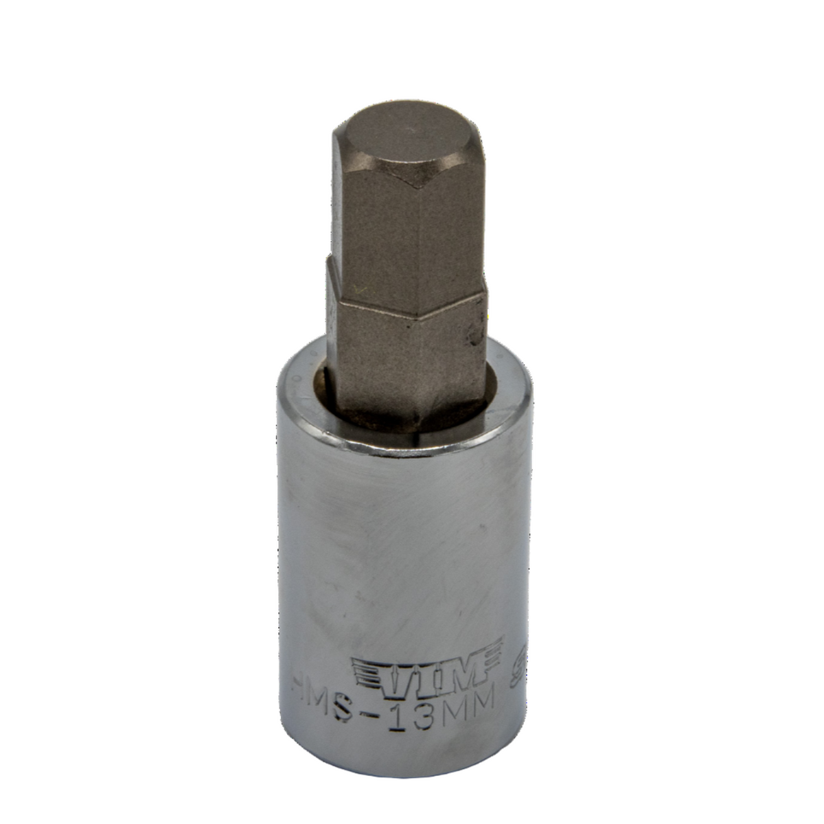 VIM Tools - Hex Bit, Satin Chrome 1/2” sq. dr. Bit Holder (10mm-22mm) - Ridge Toolbox