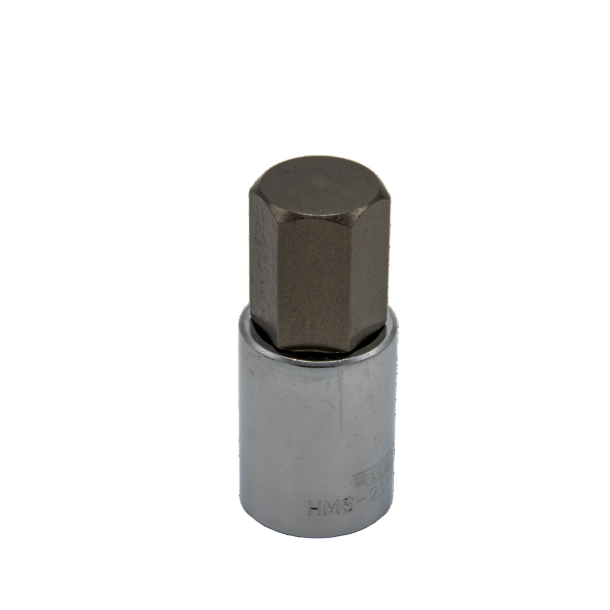 VIM Tools - Hex Bit, Satin Chrome 1/2” sq. dr. Bit Holder (10mm-22mm) - Ridge Toolbox