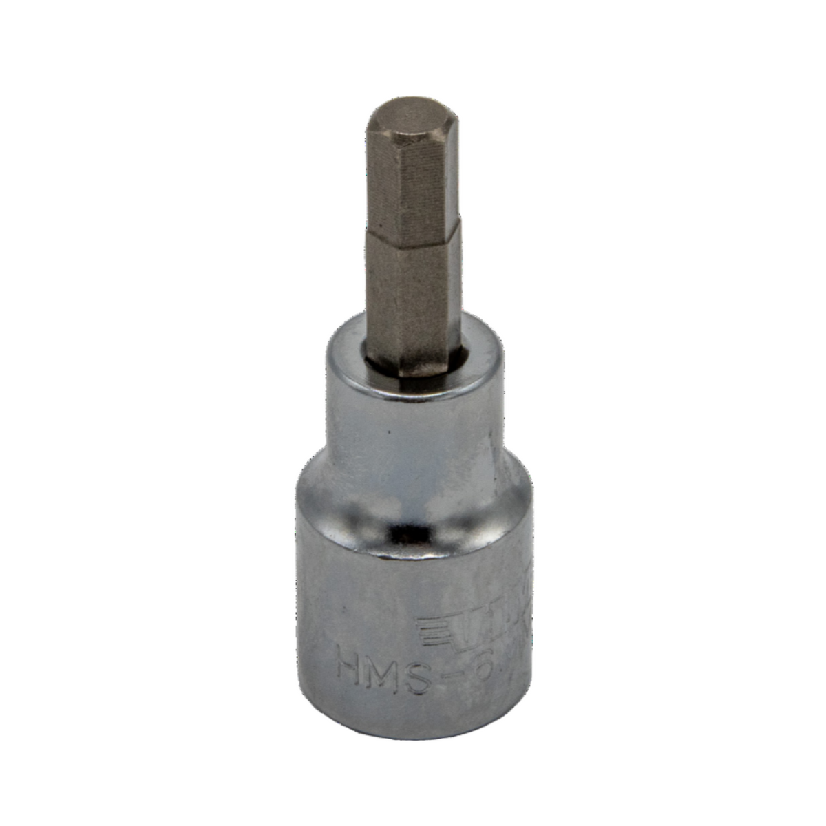 VIM Tools - Hex Bit, Satin Chrome 3/8” sq. dr. Bit Holder (3mm-9mm) - Ridge Toolbox