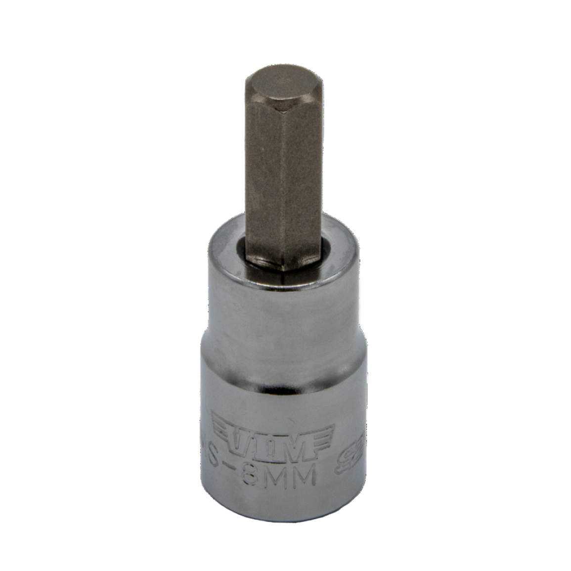 VIM Tools - Hex Bit, Satin Chrome 3/8” sq. dr. Bit Holder (3mm-9mm) - Ridge Toolbox
