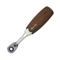 Vessel WOOD-COMPO Ratchet Handle No.HRH2-W 1/4" SQ Drive