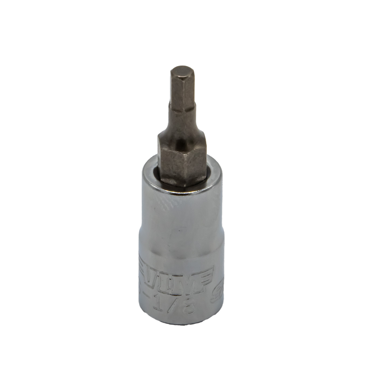 VIM Tools - Hex Bit Satin Chrome Bit Holders (1/2” - 9/64”) - Ridge Toolbox