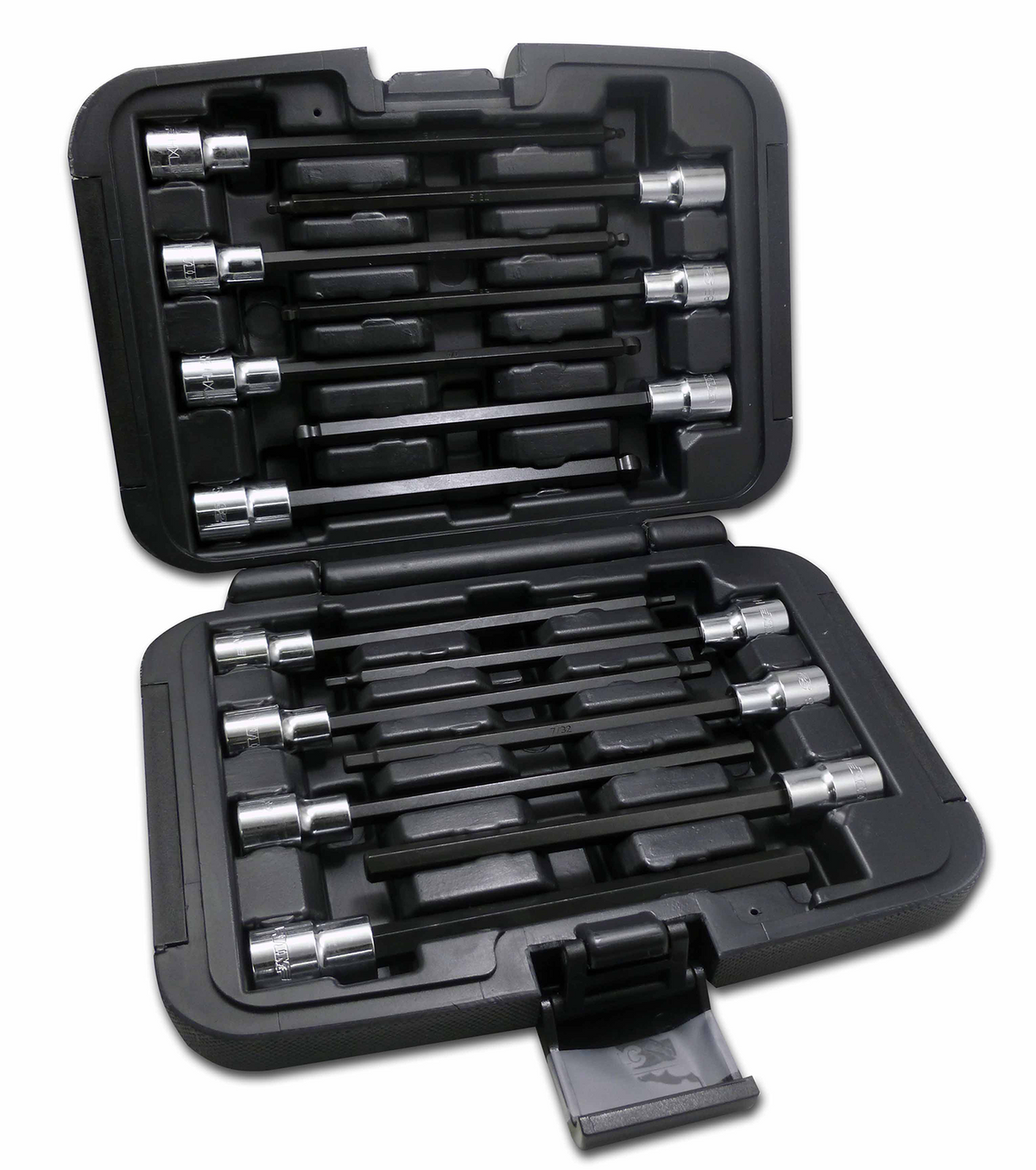 Vim Tools - Long Hex Driver Set Sae, 14 Pc - Ridge Toolbox