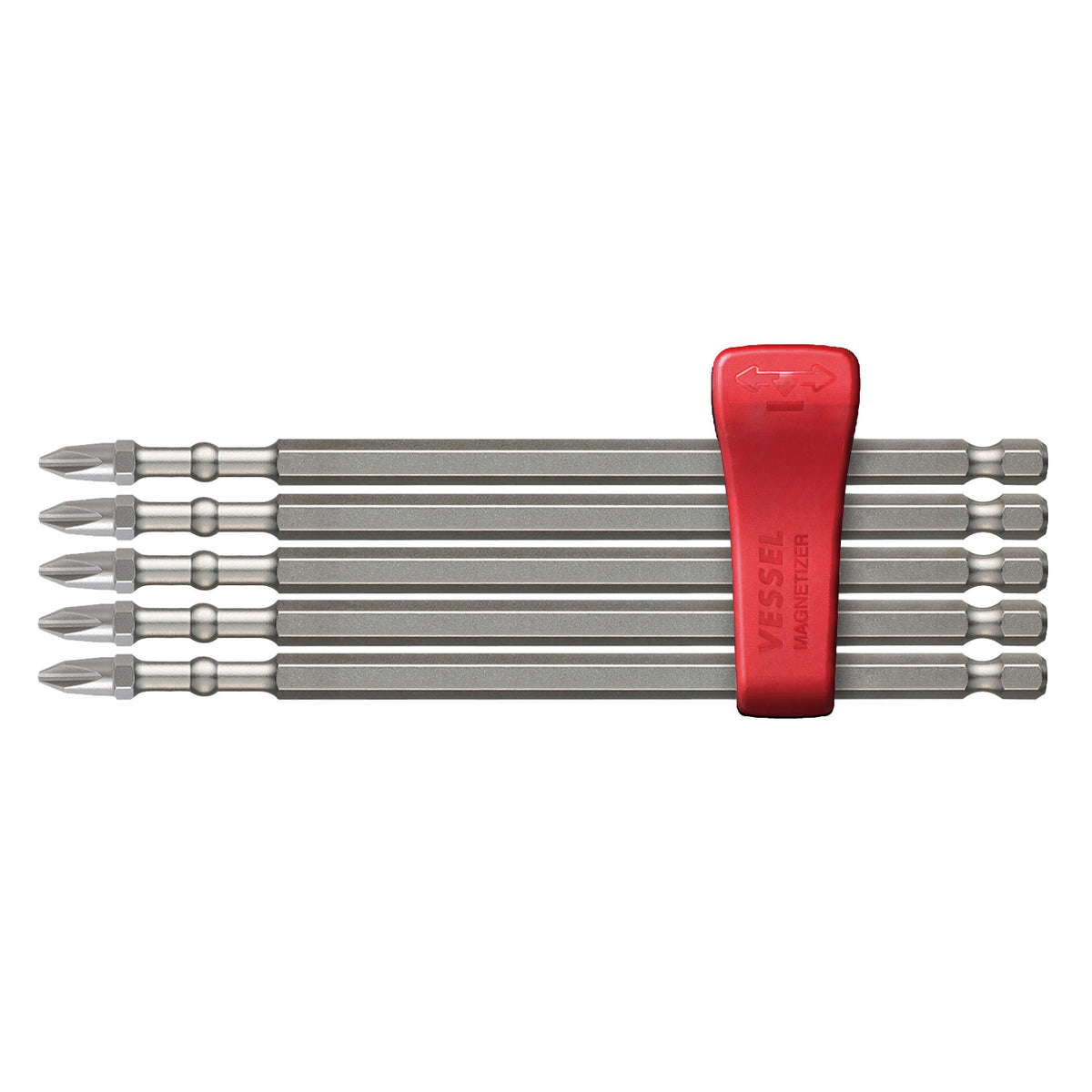 Vessel IMPACT BALL Torsion Bit +2x150mm 5PC. (MCH)
