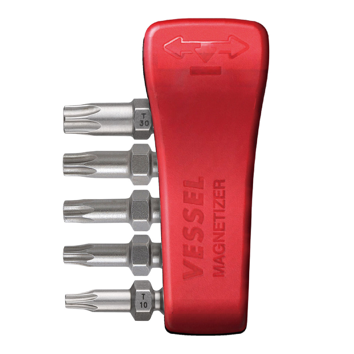 Vessel IMPACT BALL Torsion Bit ASSORTx30mm 5PC. (MCH)