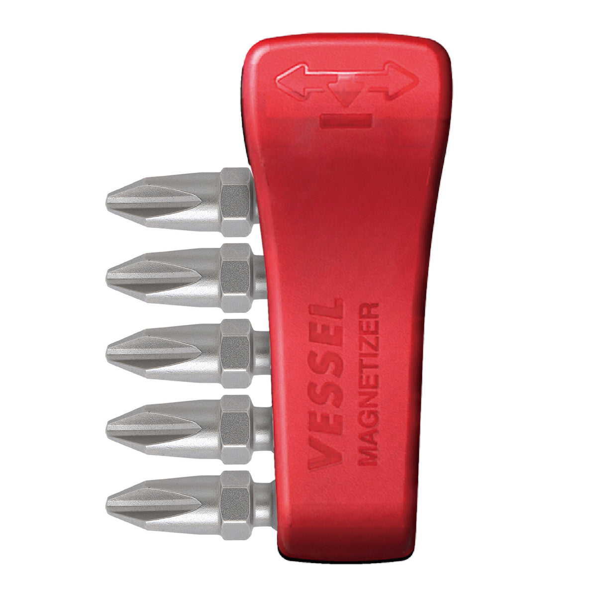 Vessel IMPACT BALL Torsion Bit +2x30mm 5PC. (MCH)