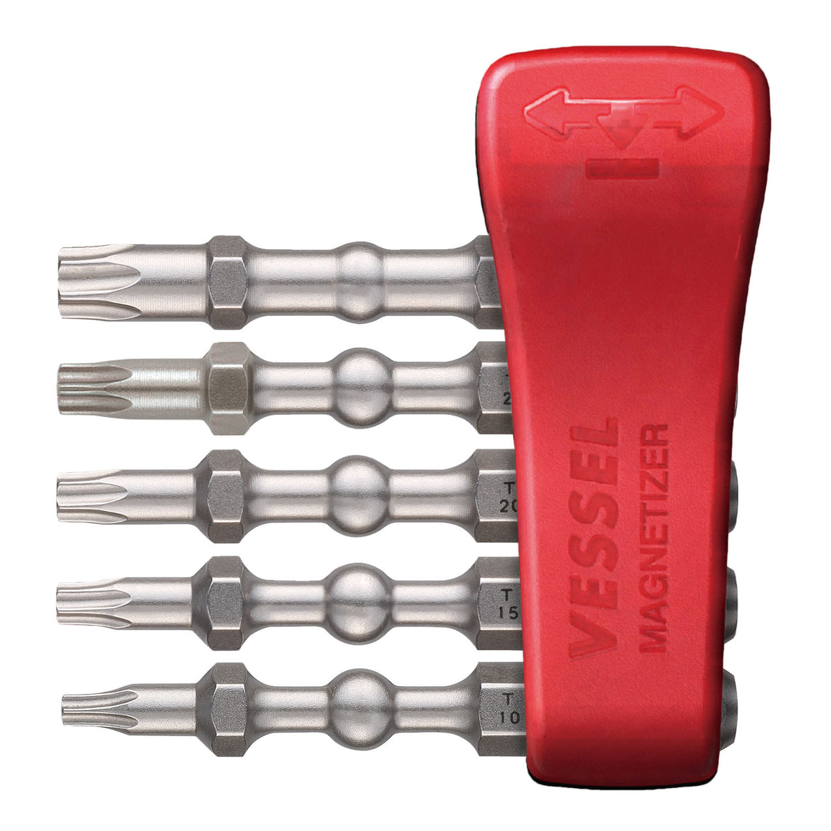 Vessel IMPACT BALL Torsion Bit ASSORTx50mm 5PC. (MCH)