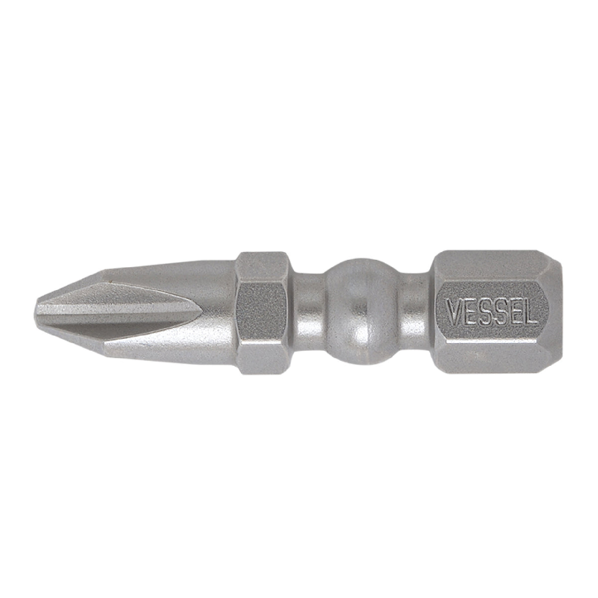 Vessel IMPACT BALL Torsion Bit +2x30mm 25PC. (Bulk)