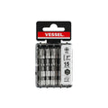 Vessel IMPACT BALL Torsion Bit  +2x50mm 15PC. (Case)