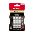Vessel IMPACT BALL Torsion Bit +2x50mm 5PC. (Card)