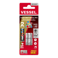 Vessel IMPACT BALL Torsion Bit +3x30mm 2PC. (Card)