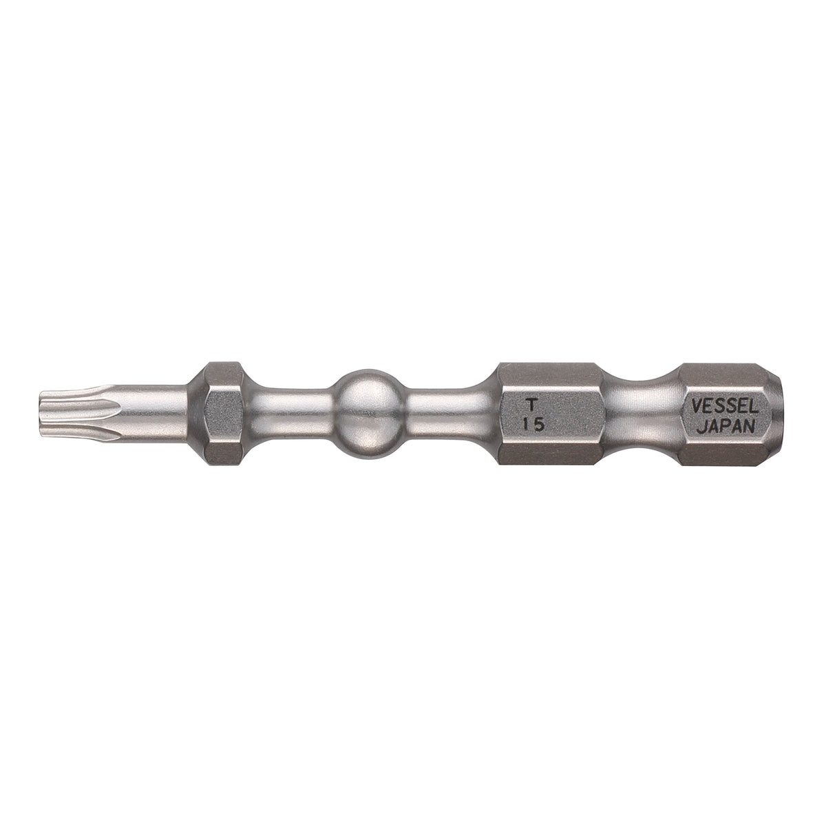 Vessel IMPACT BALL Torsion Bit T15x50mm 25PC. (Bulk)
