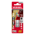 Vessel IMPACT BALL Torsion Bit T20x30mm 2PC. (Card)