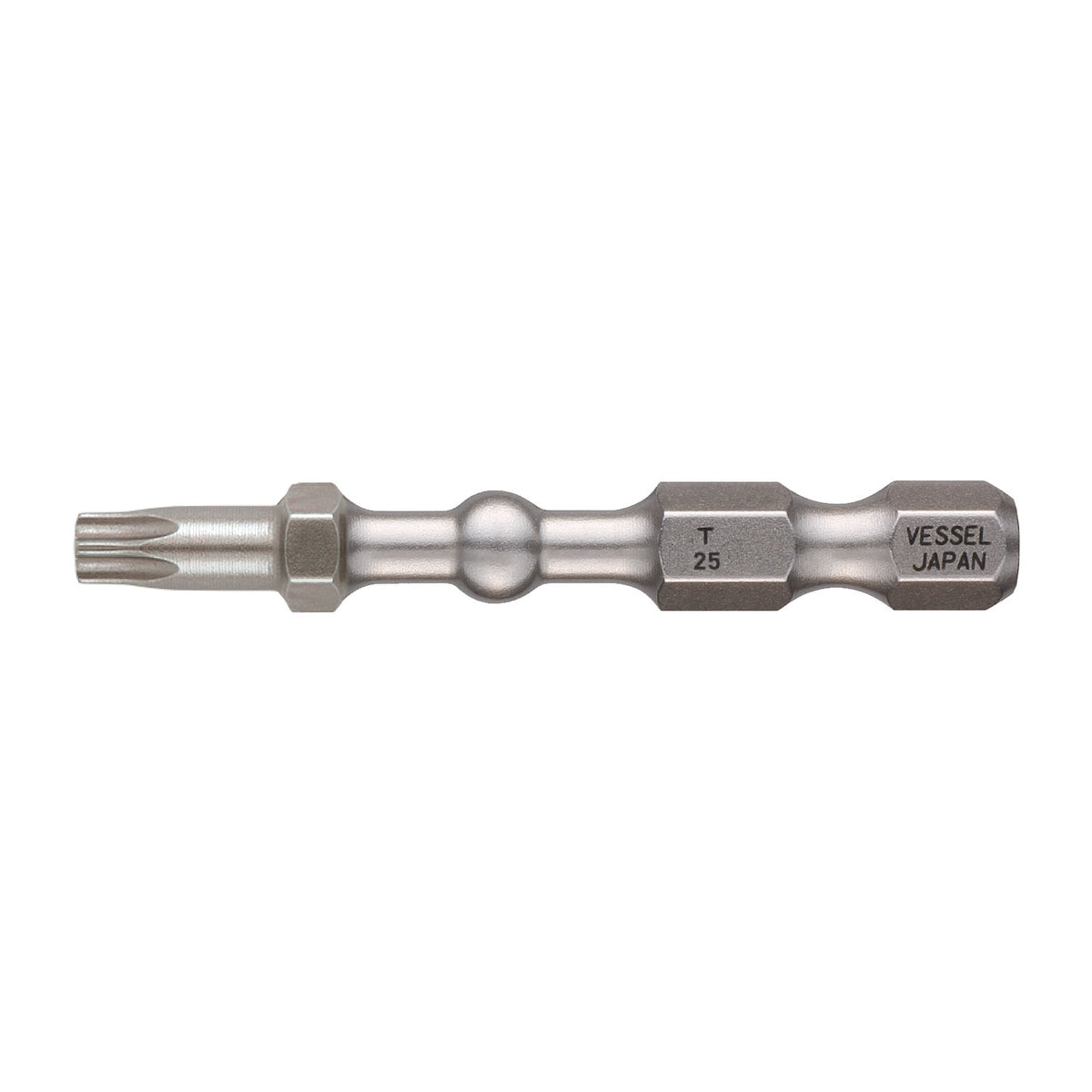 Vessel IMPACT BALL Torsion Bit T25x50mm 25PC. (Bulk)