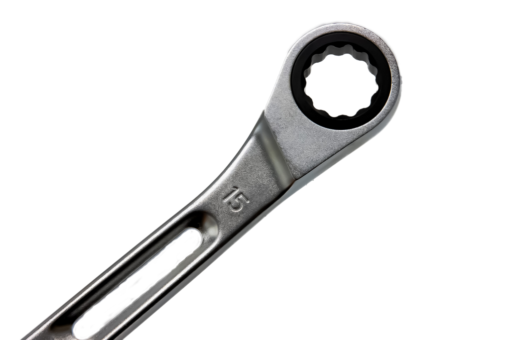 Vim Tools - 10 Piece Slim Angled Ratcheting Wrench Set - Ridge Toolbox