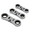 Vim Tools - 3 Pc. Nano Flex Palm Ratcheting Wrench Set – Metric - Ridge Toolbox