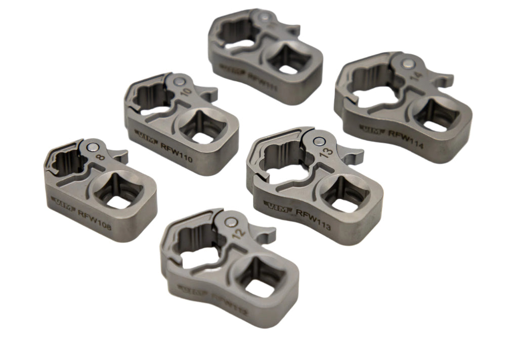VIM Tools - 6 PC. 3/8'' DR. RATCHETING FLARE NUT WRENCH SET
