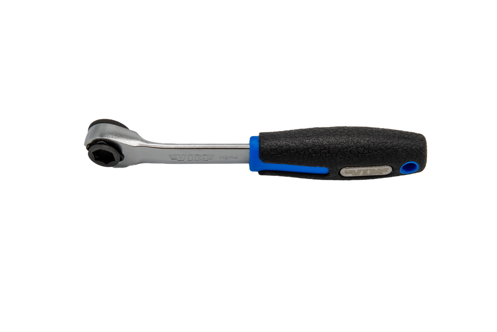 VIM Tools - Hex Bit Ratchet, 1/4″ Hex with Handle - Ridge Toolbox