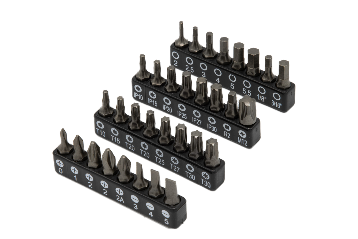 Vim Tools - 39 Pc. Interchangeable Ratcheting Screwdriver Set - Ridge Toolbox