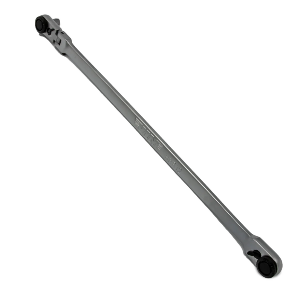 VIM Tools - 12 ” XL Hex Bit Ratchet, 1/4″ Hex Drive, One End Flex and Lock - Ridge Toolbox
