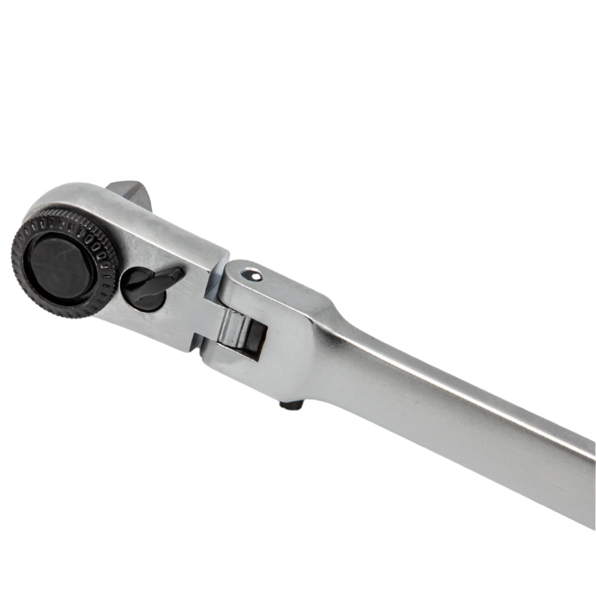 VIM Tools - 12 ” XL Hex Bit Ratchet, 1/4″ Hex Drive, One End Flex and Lock - Ridge Toolbox