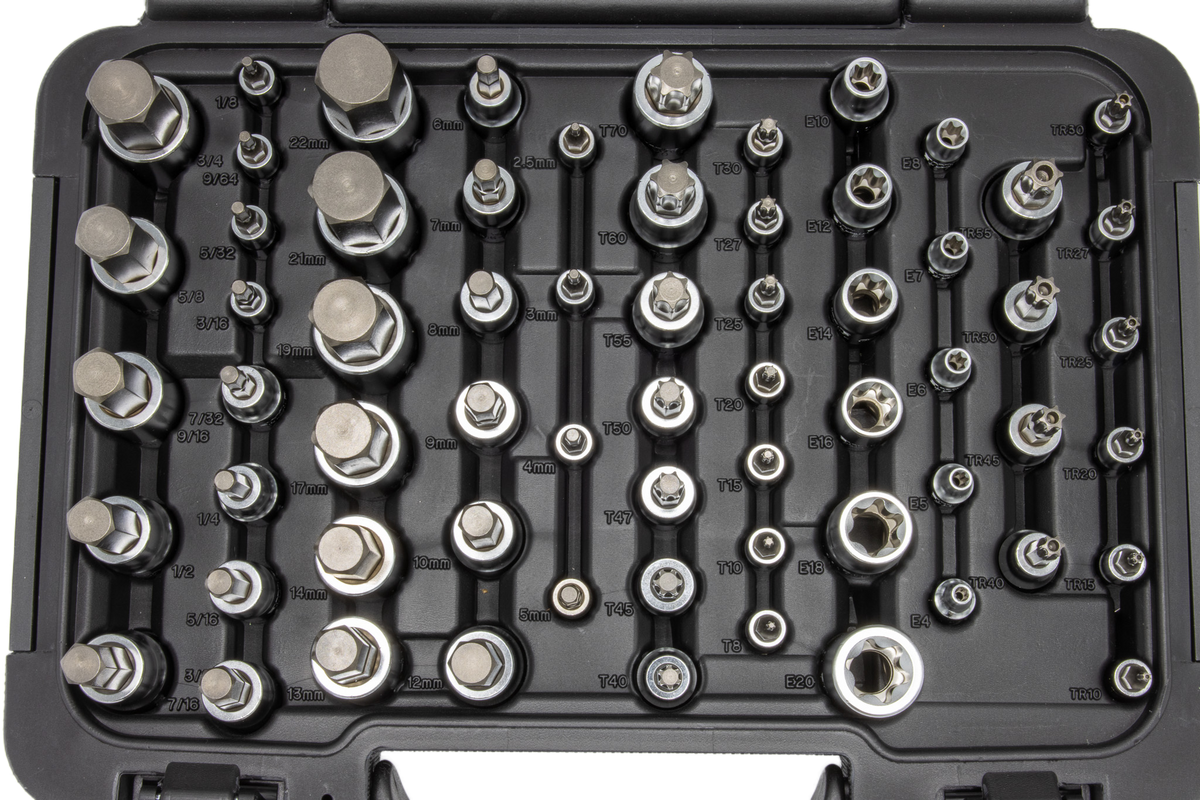 Vim Tools - Mechanics Master Set, Combines Tms34Pf And Hms26 Plus 4 New Sizes - Ridge Toolbox