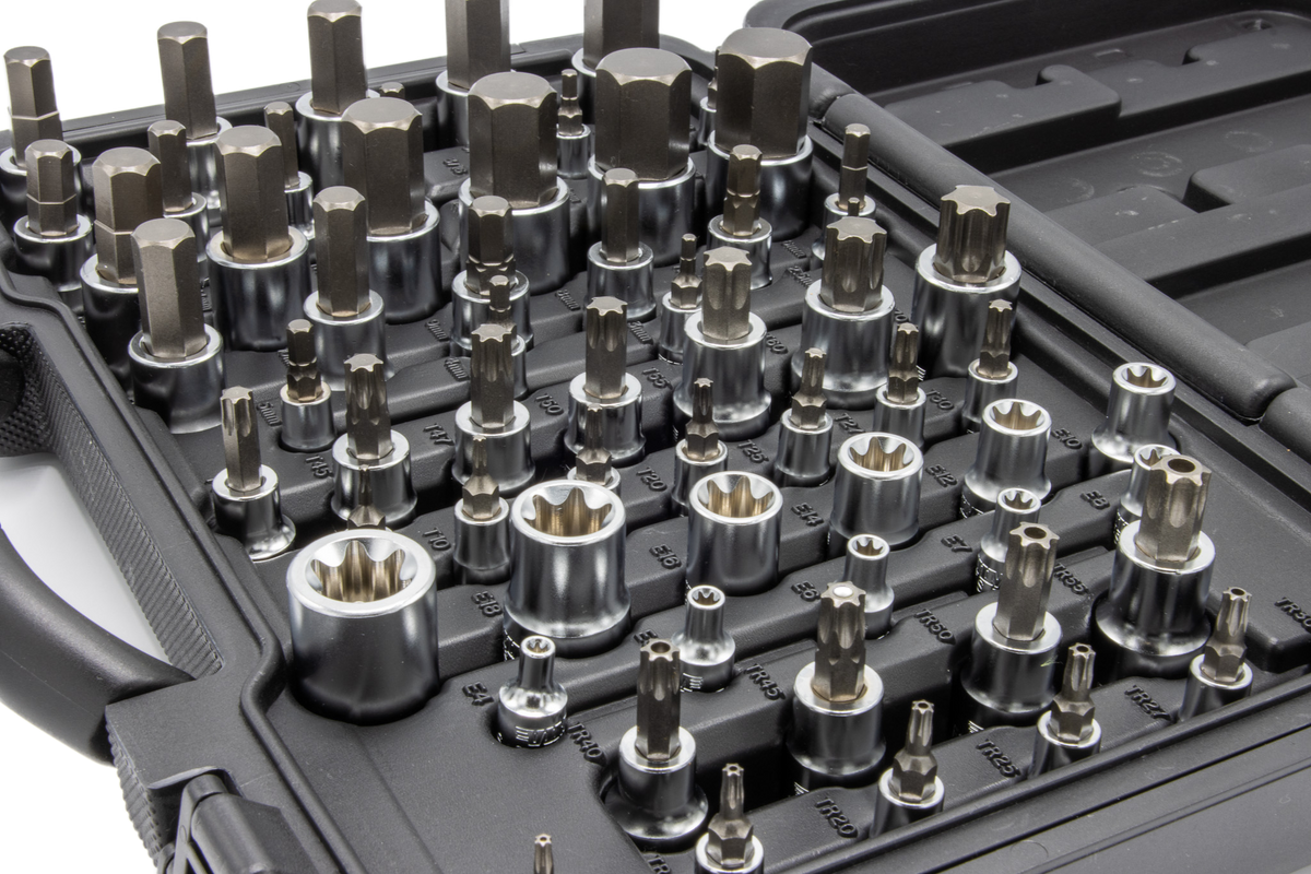 Vim Tools - Mechanics Master Set, Combines Tms34Pf And Hms26 Plus 4 New Sizes - Ridge Toolbox