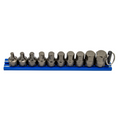 VIM Tools - IMPACT Metric Hex Driver Set 10 pc, Power or Hand Approved, 3/8″Sq. Drive - Ridge Toolbox