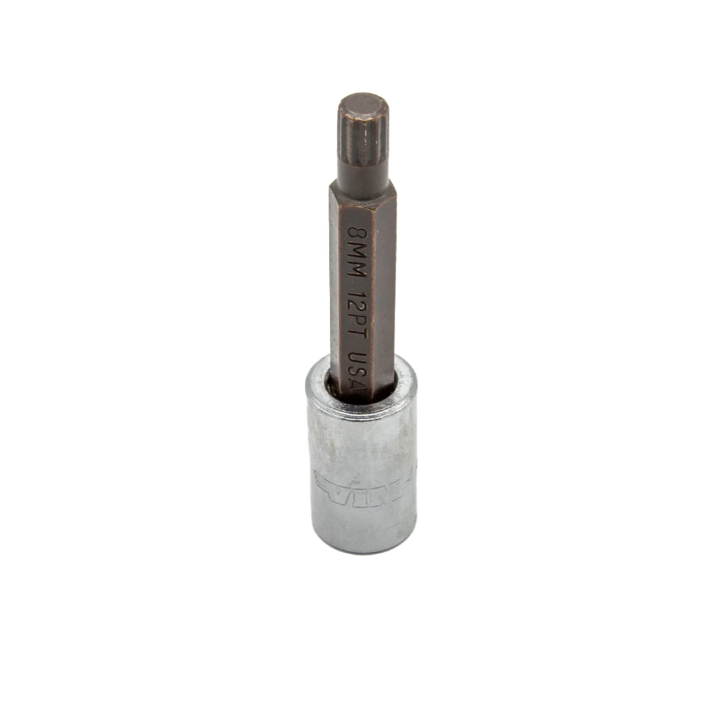 VIM Tools - Toyota Head Bolt, 8mm 12pt 1/2″ square drive - Ridge Toolbox