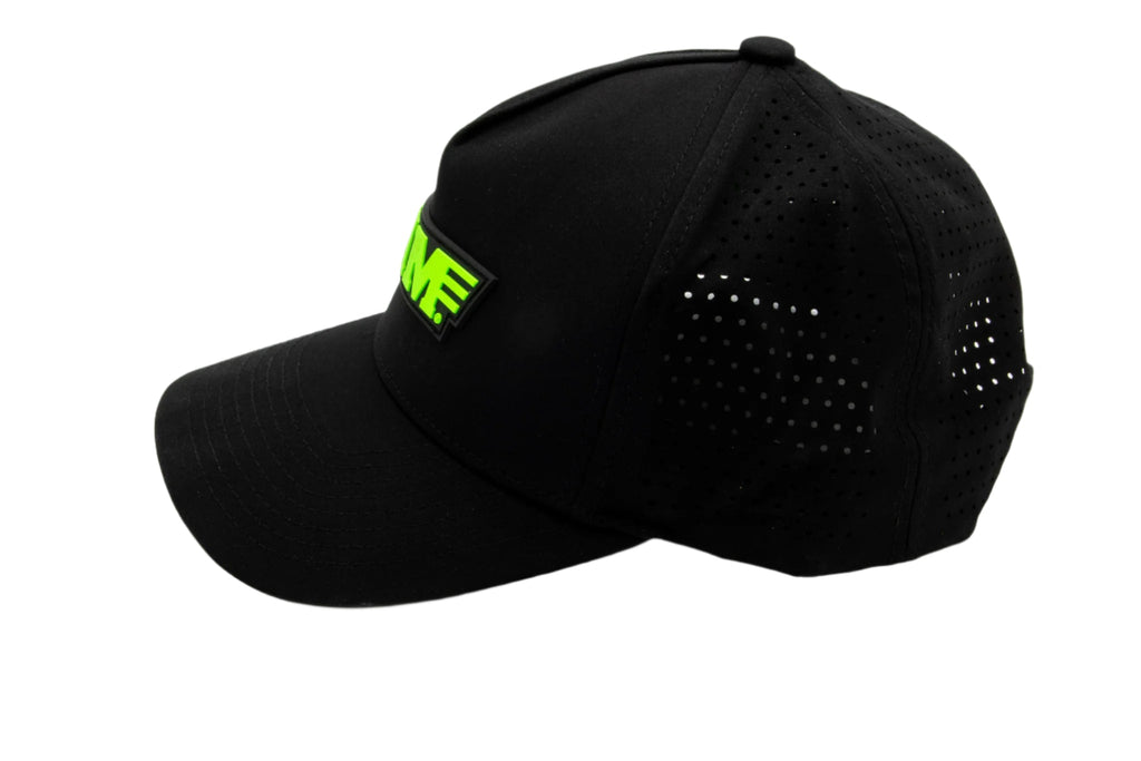 Vim Tools - Vim Hat - Pvc Patch Green Logo - Black