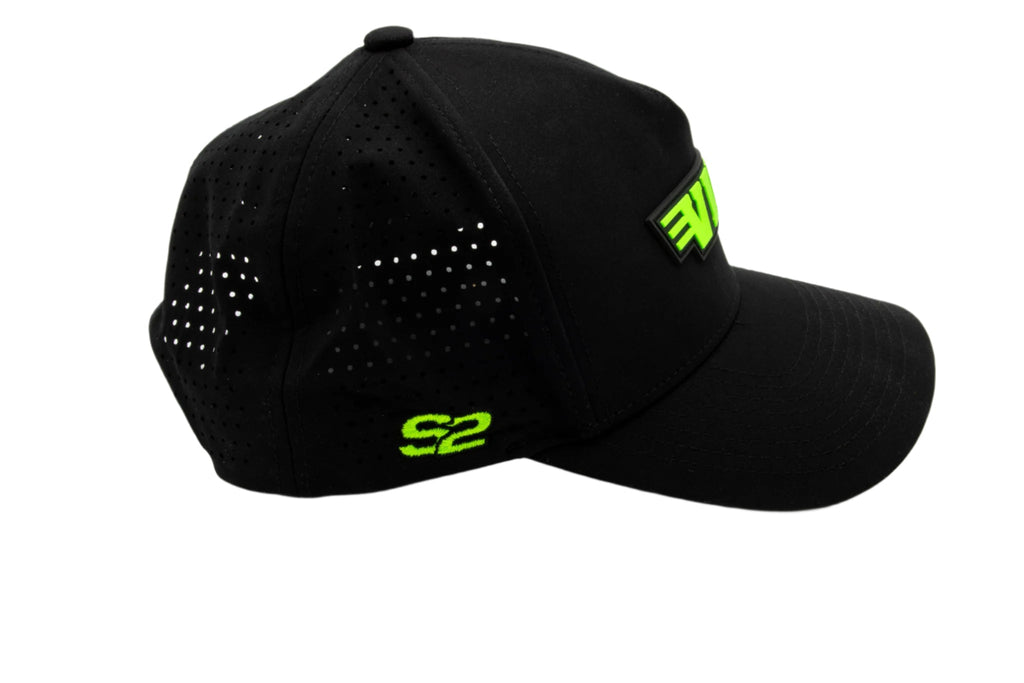 Vim Tools - Vim Hat - Pvc Patch Green Logo - Black