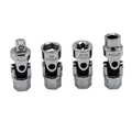 VIM Tools - 4 Piece Firm Flex Dual Drive 1/4” x 11mm UJ Kit - Ridge Toolbox