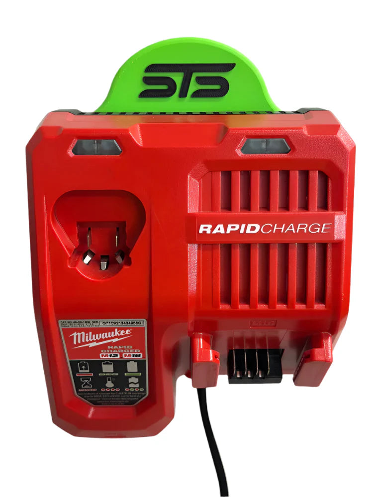 STS Auto Design MW1218RC – Milwaukee M12/M18 Rapid Charger Magnetic Holder - Ridge Toolbox