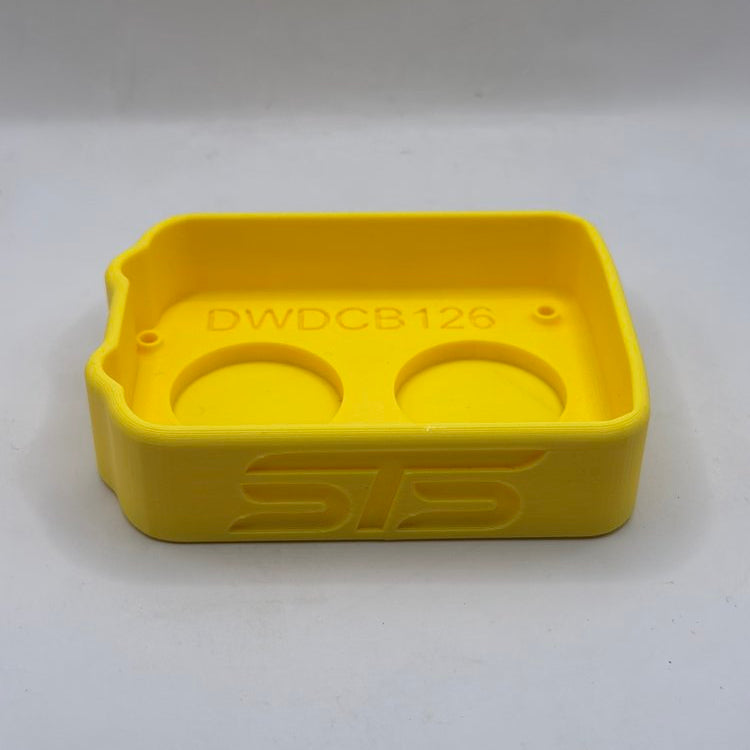 STS Auto Design DWDCB126 – Dewalt 12V 5.0Ah DCB126 Magnetic Battery Cover - Ridge Toolbox