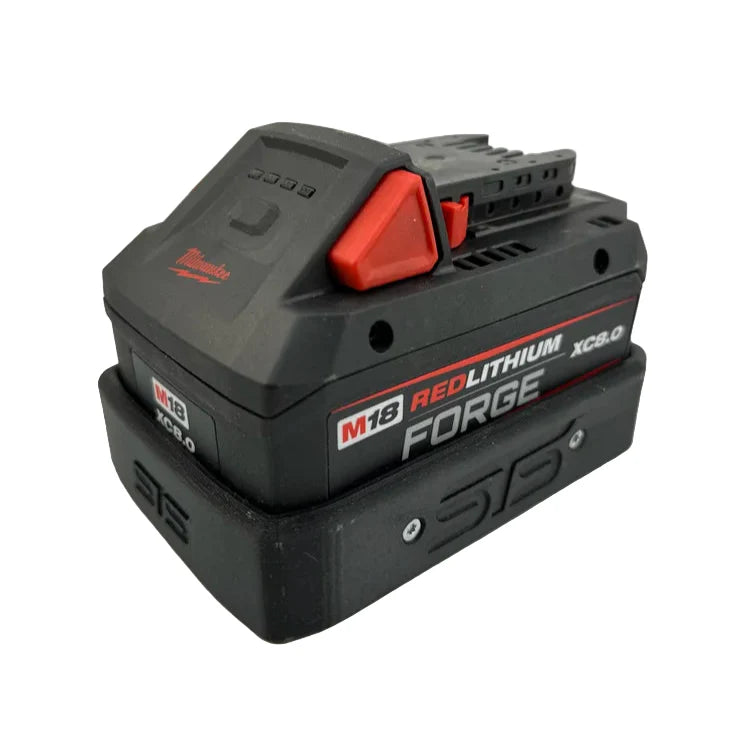 STS Auto Design MW1880F – Milwaukee M18 Forge 8.0 Magnetic Battery Cover - Ridge Toolbox