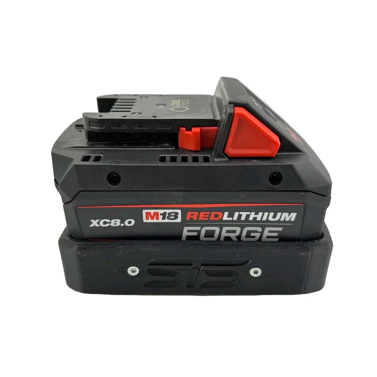 STS Auto Design MW1880F – Milwaukee M18 Forge 8.0 Magnetic Battery Cover - Ridge Toolbox