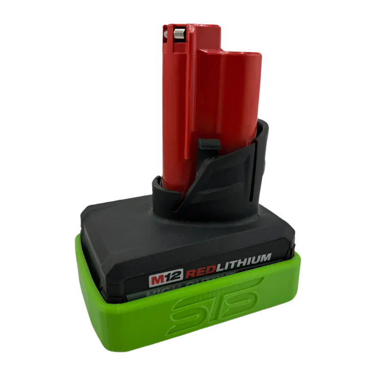 STS Auto Design MW12HO – Milwaukee M12 High Output 5.0 Magnetic Battery Cover - Ridge Toolbox