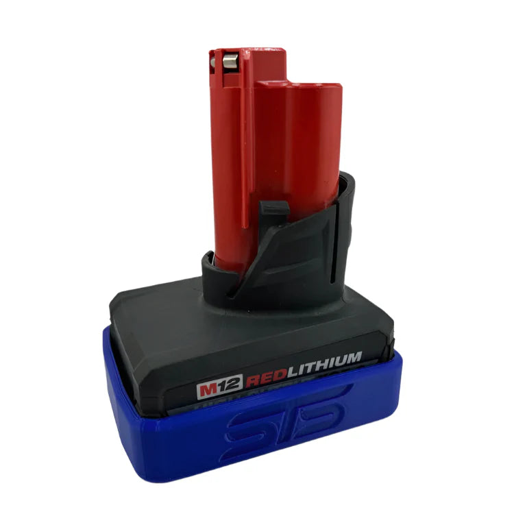 STS Auto Design MW12HO – Milwaukee M12 High Output 5.0 Magnetic Battery Cover - Ridge Toolbox