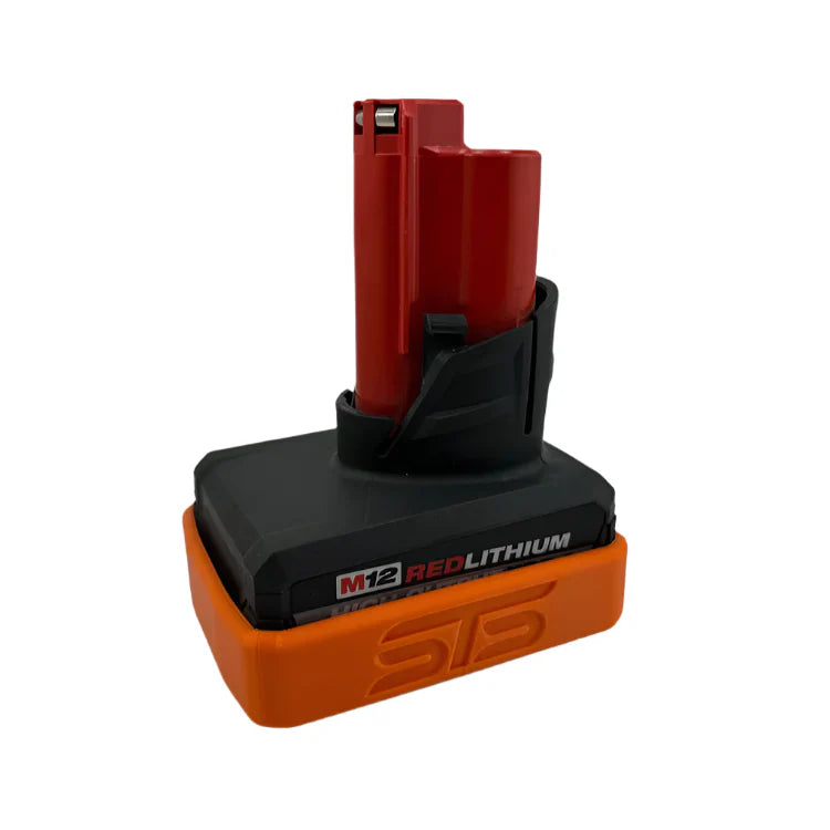 STS Auto Design MW12HO – Milwaukee M12 High Output 5.0 Magnetic Battery Cover - Ridge Toolbox