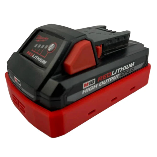 STS Auto Design MW1830HO – Milwaukee M18 Hi Output 3.0Ah Magnetic Battery Cover - Ridge Toolbox