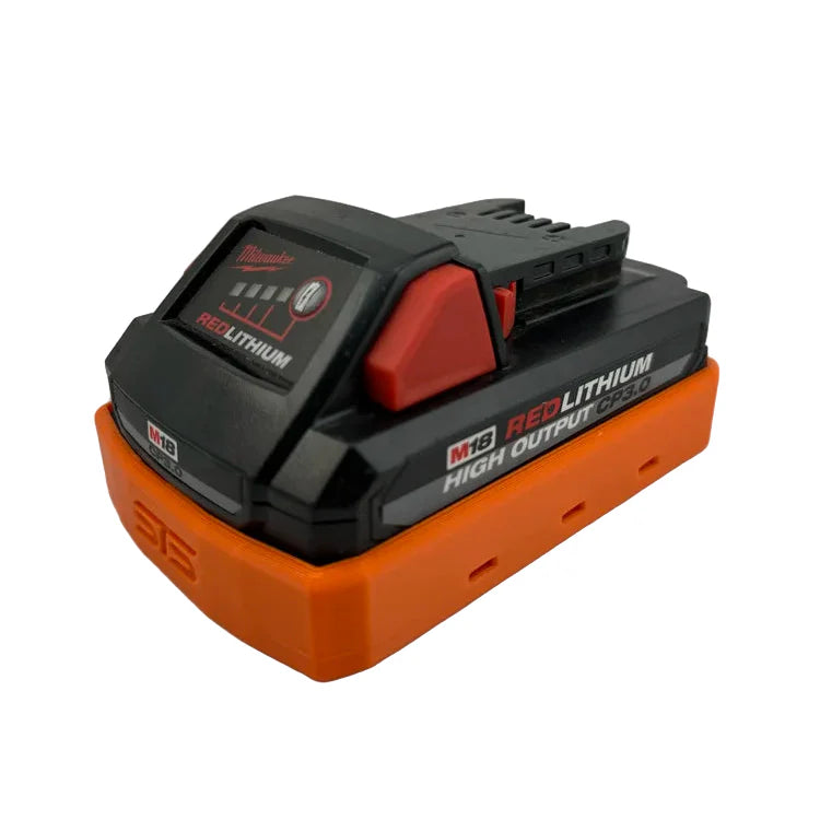 STS Auto Design MW1830HO – Milwaukee M18 Hi Output 3.0Ah Magnetic Battery Cover - Ridge Toolbox