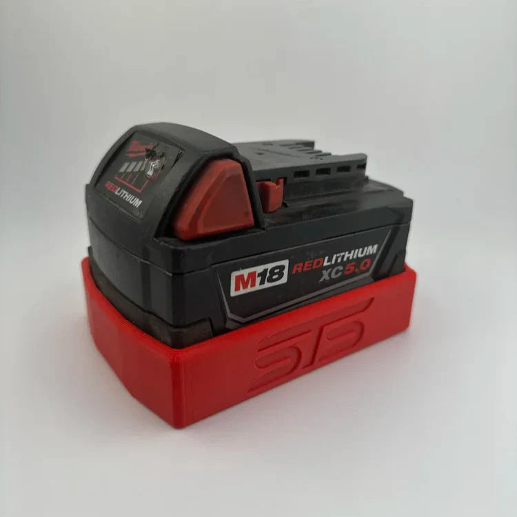 STS Auto Design MW18XC - M18 xc3/4/5/6.0ah MW18XC Battery Magnetic Cover - Ridge Toolbox