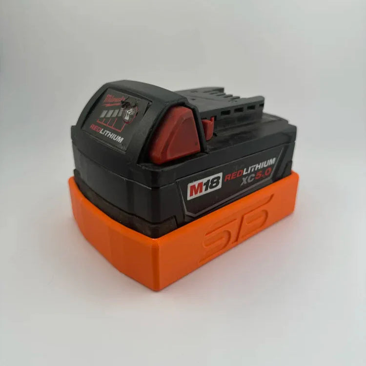 STS Auto Design MW18XC - M18 xc3/4/5/6.0ah MW18XC Battery Magnetic Cover - Ridge Toolbox