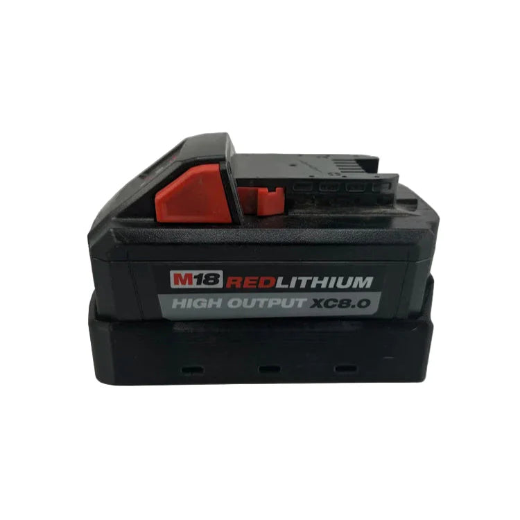 STS Auto Design MW1868HO – Milwaukee M18 Hi Output 6.0Ah/8.0Ah Magnetic Battery Cover - Ridge Toolbox