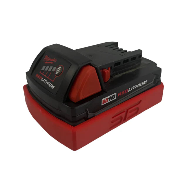 STS Auto Design MW1820 – Milwaukee M18 1.5/2.0Ah Magnetic Battery Cover - Ridge Toolbox
